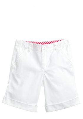 J Khaki&trade; Twill Bermuda Short Girls 7-16