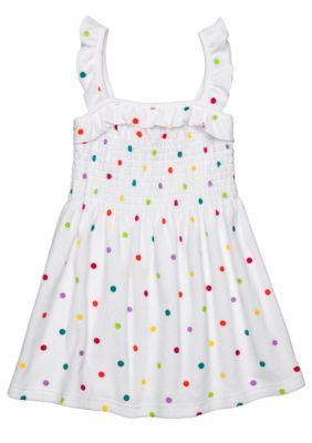 J Khaki Swim Cover Up Girls 4-6X