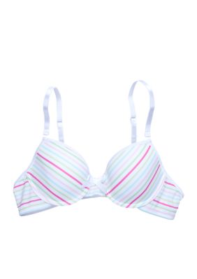 J Khaki Stripe Bra