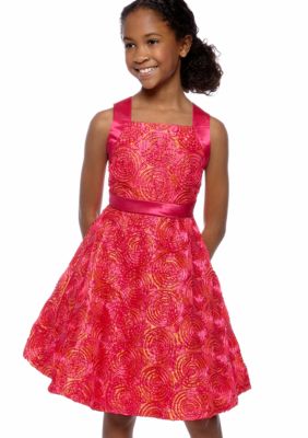 Rare Editions Soutach Dress Girls 7-16