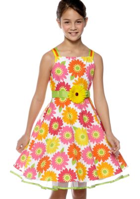 Rare Editions Daisy Dress Girls 7-16
