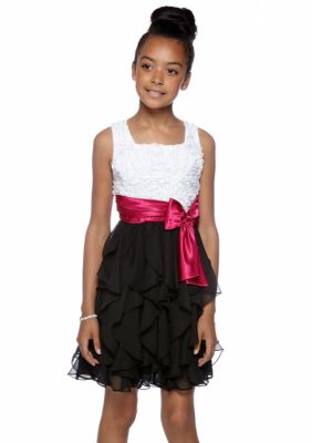 Rare Editions Ruffle Dress Girls 7-16