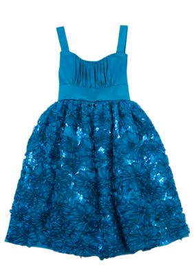 Rare Editions Social Soutache Dress Girls 7-16