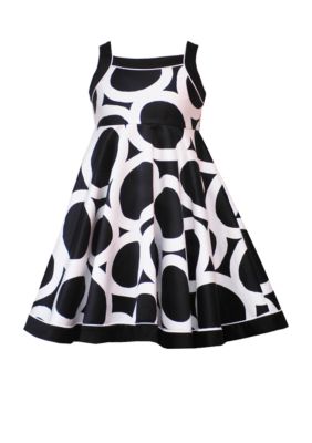 Rare Editions Circle Print Dress - Girls 7-16