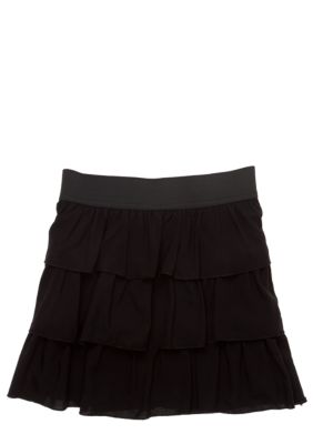Amy Byer Tiered Challis Skirt Girls 7-16