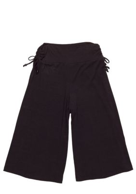 Amy Byer Beaded Drawstring Gaucho Girls Plus