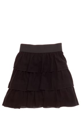 Amy Byer Tiered Ruffle Skirt Girls Plus