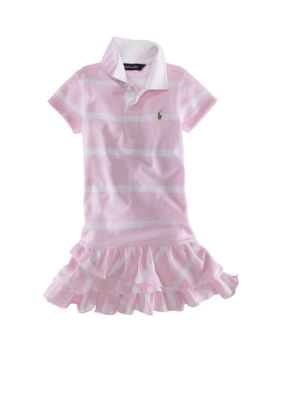 Ralph Lauren Childrenswear Oxford Mesh Dress  - Girls 4-6x