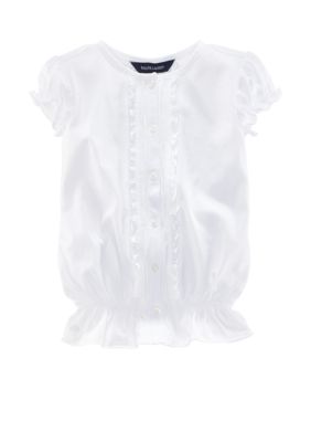 Ralph Lauren Childrenswear Short Sleeve Colette Top - Girls 4-6x