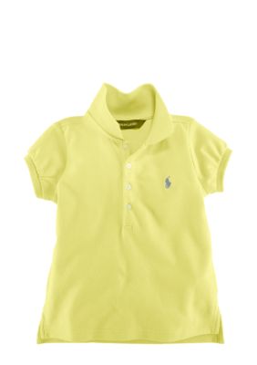 Ralph Lauren Childrenswear Stretch Mesh Polo Girls 4-6x