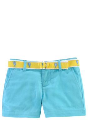 Ralph Lauren Childrenswear Preppy Chino Short Girls 4-6X
