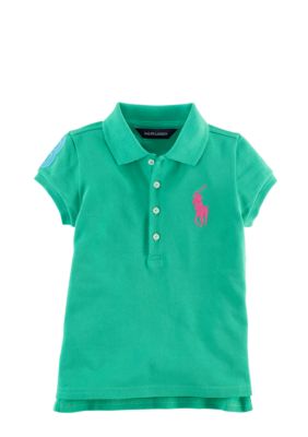 Ralph Lauren Childrenswear Sporty Patch Polo Girls 4-6X