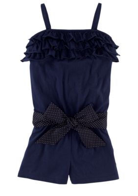 Ralph Lauren Childrenswear Ruffle Romper Girls 4-6X