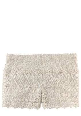 Ralph Lauren Childrenswear Crocheted-Lace Short Girls 4-6X