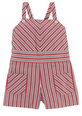 Ralph Lauren Childrenswear Stripe Romper Girls 4-6X