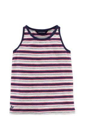 Ralph Lauren Childrenswear Nautical Stripe Tank Girls 4-6X