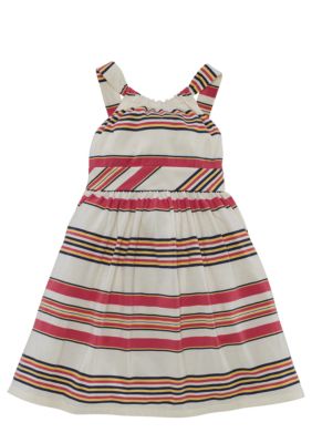 Ralph Lauren Childrenswear Retro Stripe Sundress Girls 4-6X