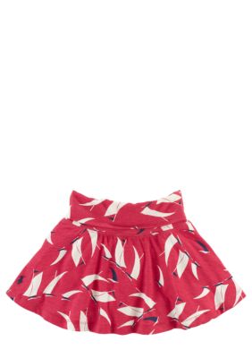 Ralph Lauren Childrenswear Sailboat Print Skirt Girls 4-6X