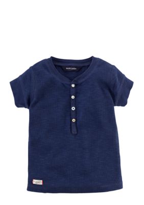 Ralph Lauren Childrenswear Button Henley Top Girls 4-6X