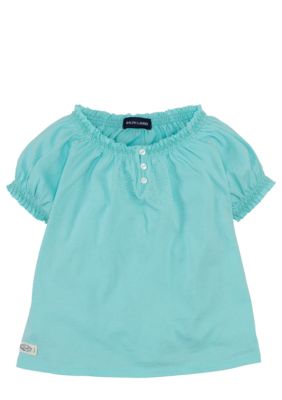 Ralph Lauren Childrenswear Smocked Peasant Top Girls 4-6X