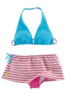 Ralph Lauren Childrenswear Stripe 2-piece Swimsuit Girls 4-6X