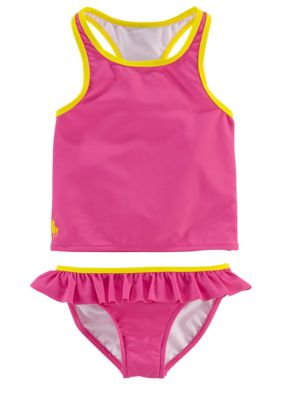 Ralph Lauren Childrenswear Racerback Ruffle Tankini Girls 4-6X