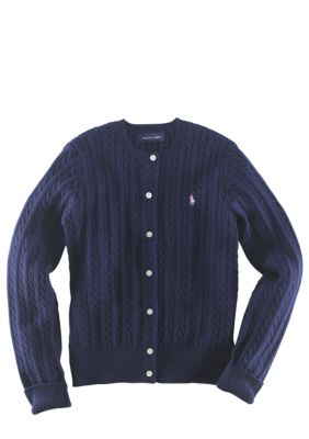 Ralph Lauren Childrenswear Long-Sleeved Cardigan - Girls 7-16