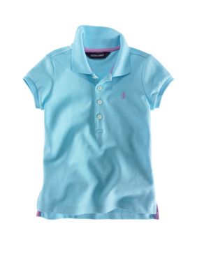 Ralph Lauren Childrenswear Gatlin Polo Shirt - Girls 7-16