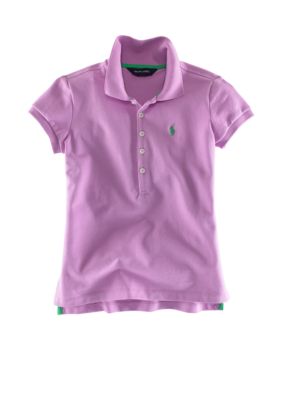 Ralph Lauren Childrenswear Gatlin Polo Shirt - Girls 7-16