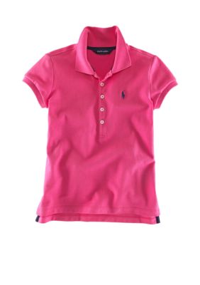 Ralph Lauren Childrenswear Gatlin Polo Shirt - Girls 7-16