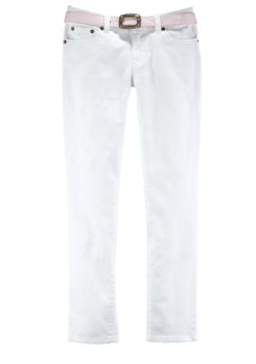 Ralph Lauren Childrenswear White Washed Denim Girls 4-6X