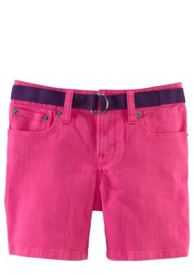 Ralph Lauren Childrenswear Neon Denim Short Girls 7-16