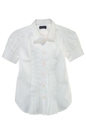 Ralph Lauren Childrenswear Cotton Broadcloth Shirt Girls 7-16