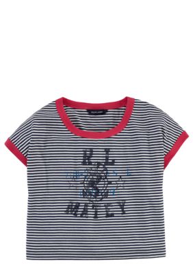 Ralph Lauren Childrenswear Nautical Stripe Tee Girls 7-16