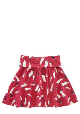 Ralph Lauren Childrenswear Sailboat Print Skirt Girls 7-16