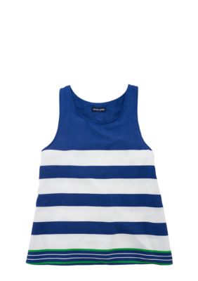 Ralph Lauren Childrenswear Contrast Stripes Tank Girls 7-16