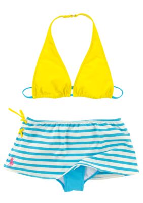 Ralph Lauren Childrenswear Stripe 2-piece Swimsuit Girls 7-16
