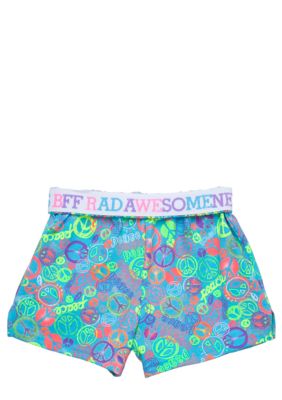 MJ Soffe Print Knit Short Girls 7-16