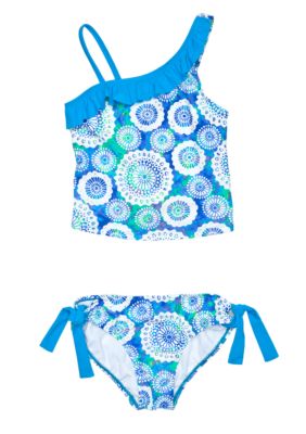 Beach Native Dazzling Medallions Tankini Girls 7-16