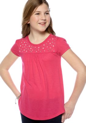 Beautees Solid Stud Doll Top Girls 7-16