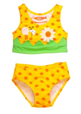 Sweet Potatoes Bee Tankini 2-piece Swimsuit Girls 4-6X