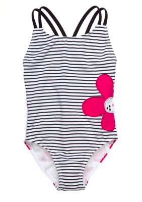 Sweet Potatoes Poppies 1-piece Swimsuit Girls 4-6X