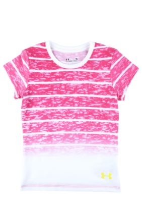 Under Armour Burnout Tee Girls 4-6X