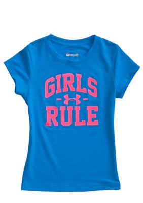 Under Armour 'Girls Rule, Boys Drool' Tee Girls 4-6X