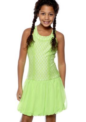 Speechless Lace Top Chiffon Bubble Dress Girls 7-16