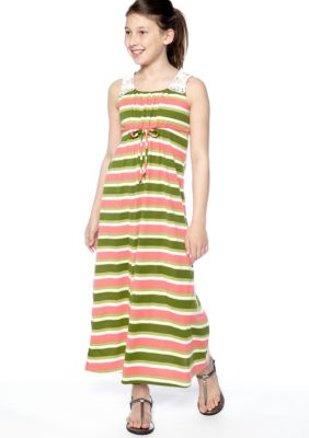 Speechless Striped Maxi Dress Girls 7-16