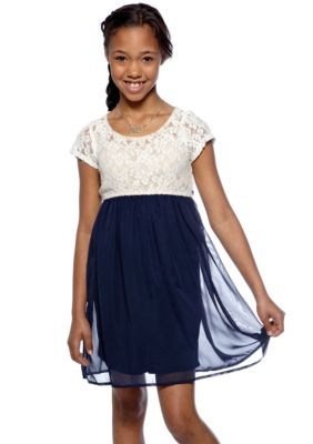 Speechless Lace Babydoll Dress Girls 7-16