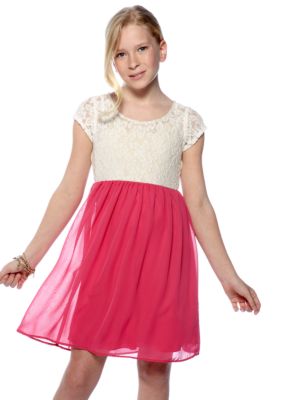 Speechless Lace Babydoll Dress Girls 7-16