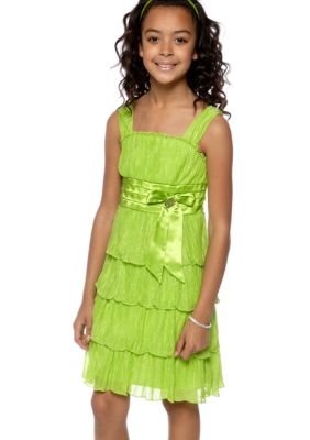 My Michelle Tiered Glitter Dress Girls 7-16