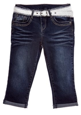 Imperial Star Cropped Lace Belted Jean Girls 7-16